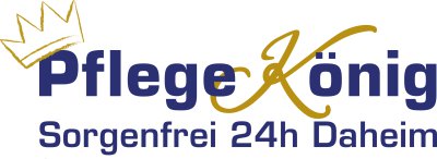 Logo PflegeKönig - Sorgenfrei 24h Daheim