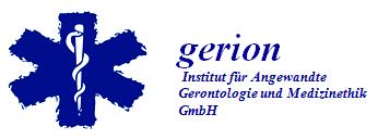 Logo gerion privates Institut für Angewandte Gerontologie GmbH