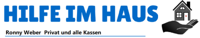 Logo Ronny Weber, Hilfe im Haus