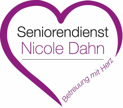 Logo Seniorendienst Nicole Dahn - Betreuung mit Herz -
